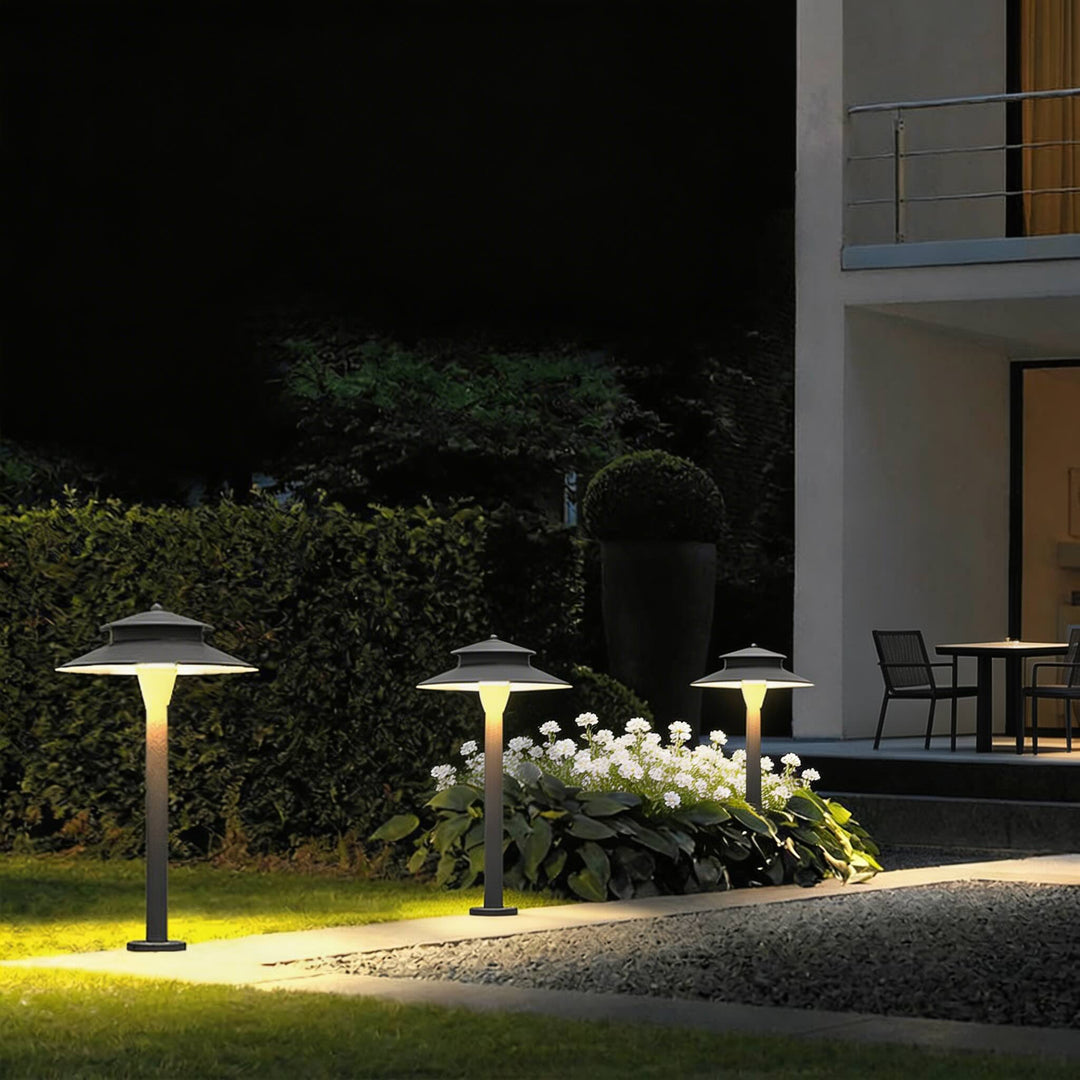 Industrial LED Pathway Light Wall Mounted Aluminum Waterproof 5W Fixture for Outdoor Use