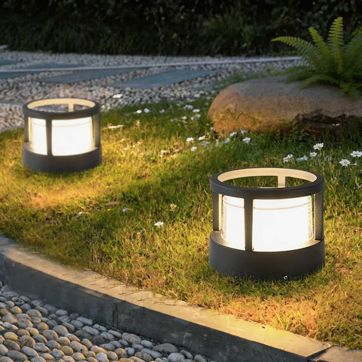 Waterproof Modern Outdoor Pillar Light Aluminum Wall Mounted 7W LED for Garden Pathway Villa Gate