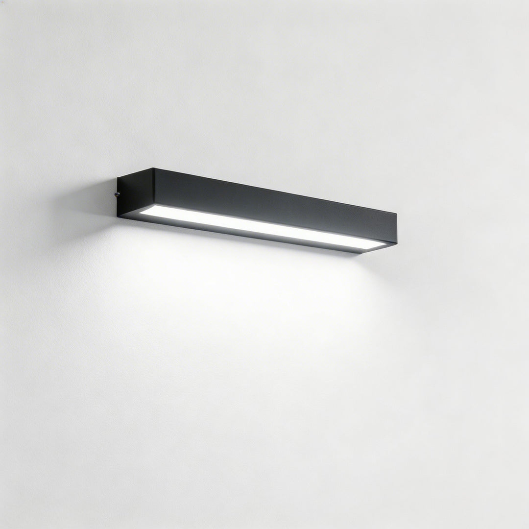 Modern Outdoor Wall Light Linear Mount Waterproof Aluminum LED Adjustable Color Temperature