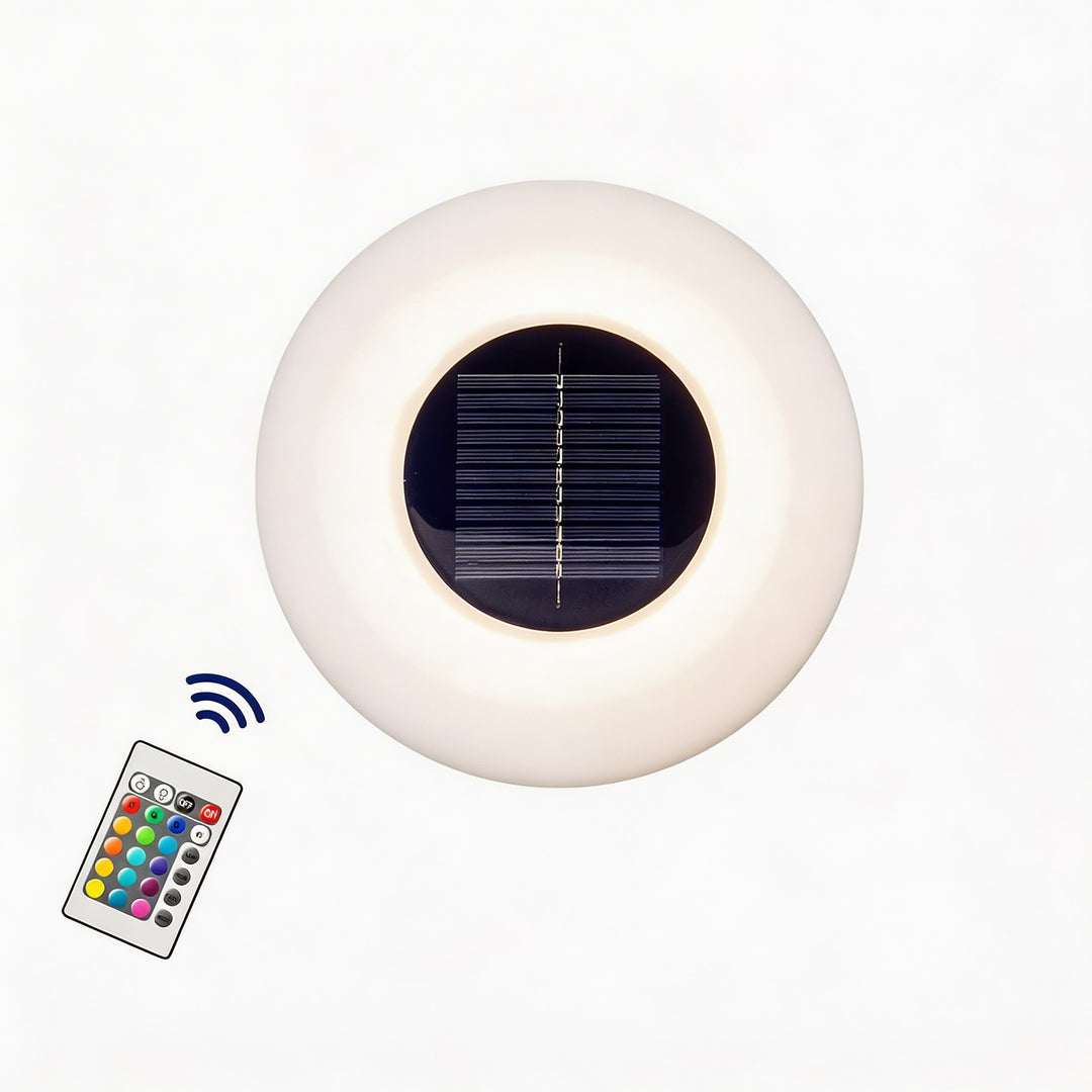 Solar Floating Light Outdoor Waterproof LED with Intelligent Sensor Durable PE Shell