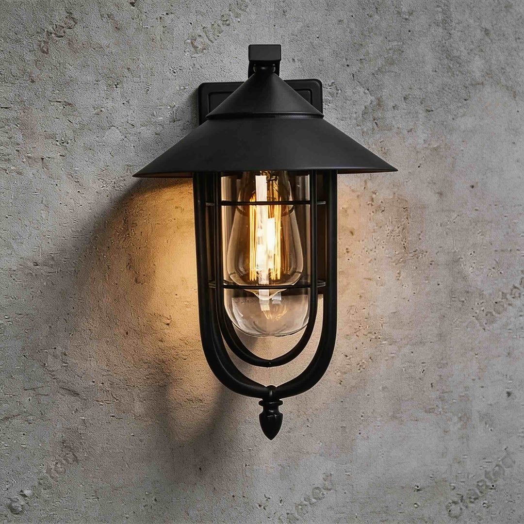 Modern Outdoor Wall Light Waterproof LED Motion Sensor Wall Mounted Durable for Courtyard and Balcony