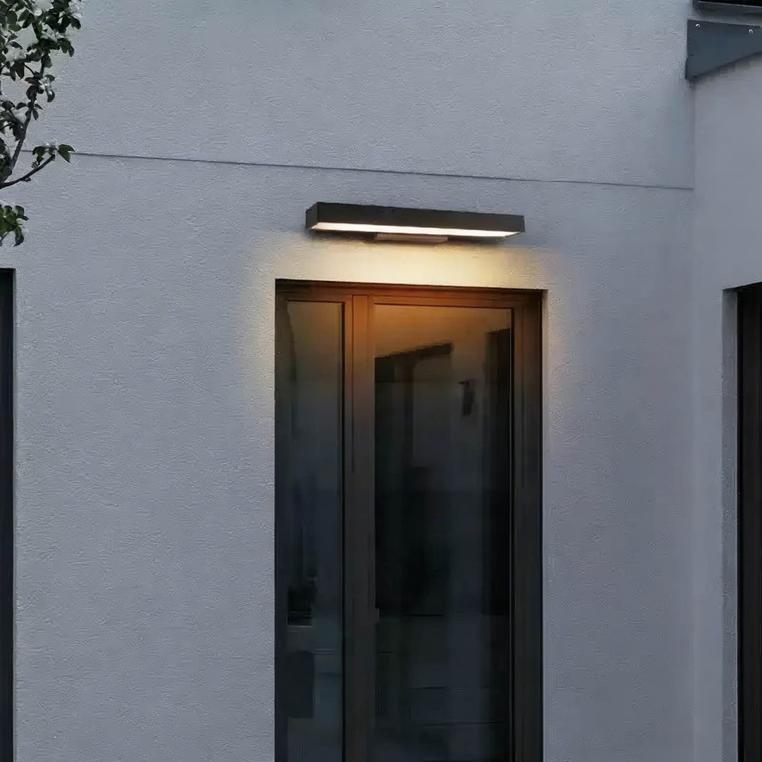 Modern Waterproof Outdoor Wall Light Stainless Steel Adjustable LED Design for Exterior Use