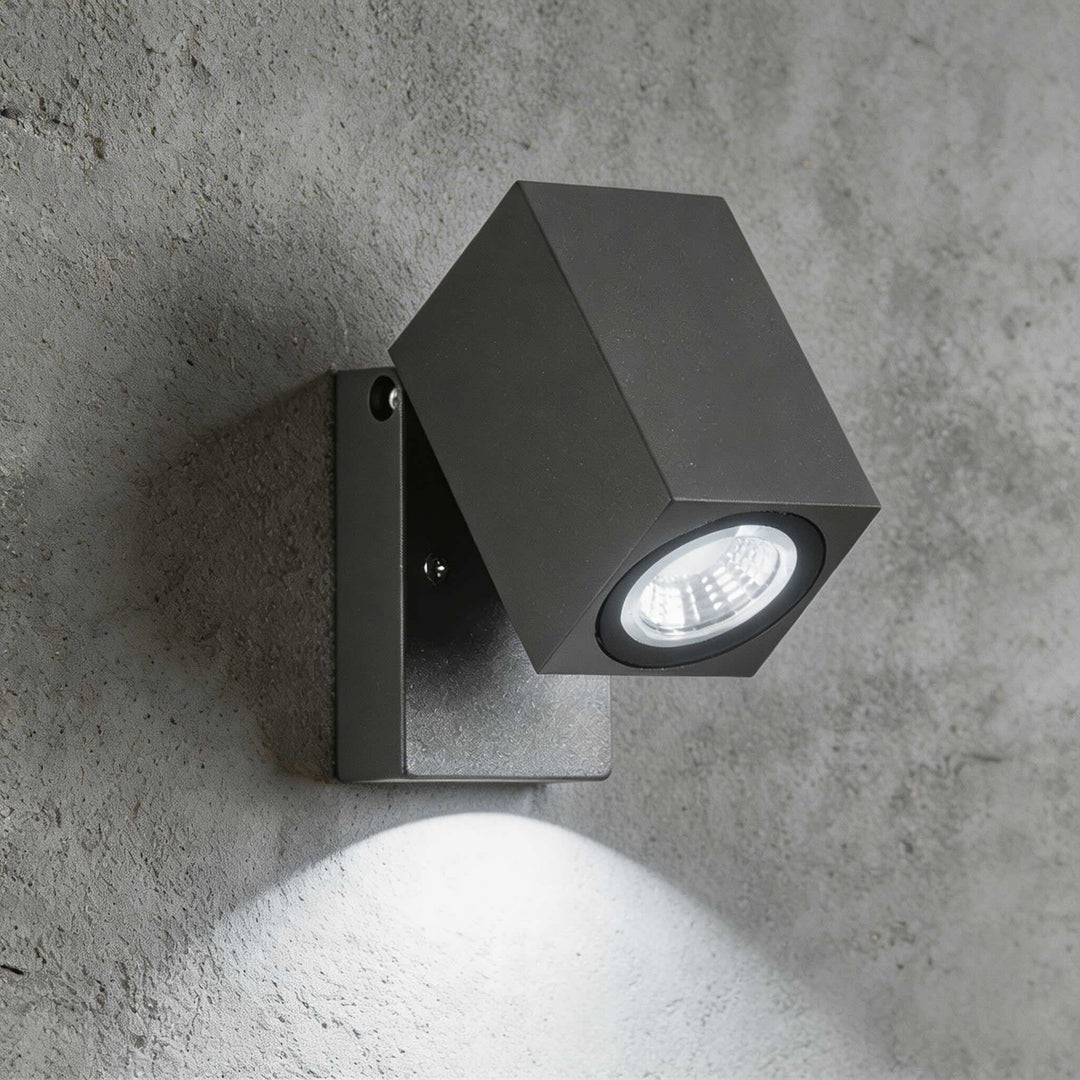 Modern Outdoor Wall Lamp Foldable Waterproof Aluminum 5W LED for Garden and Corridor
