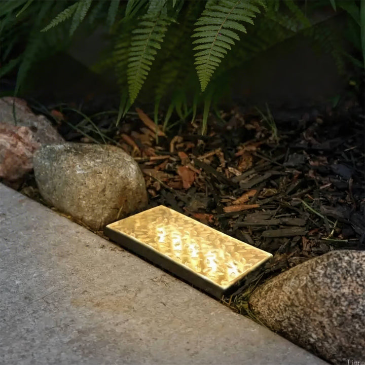 Solar Brick Light Outdoor Waterproof LED Garden Light for Pathway and Landscape Illumination