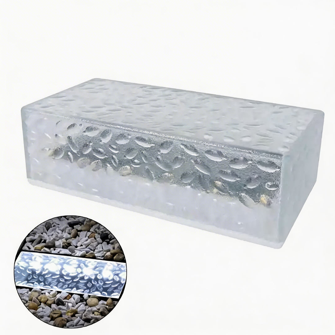 Solar Brick Light Outdoor Waterproof LED Garden Light for Pathway and Landscape Illumination