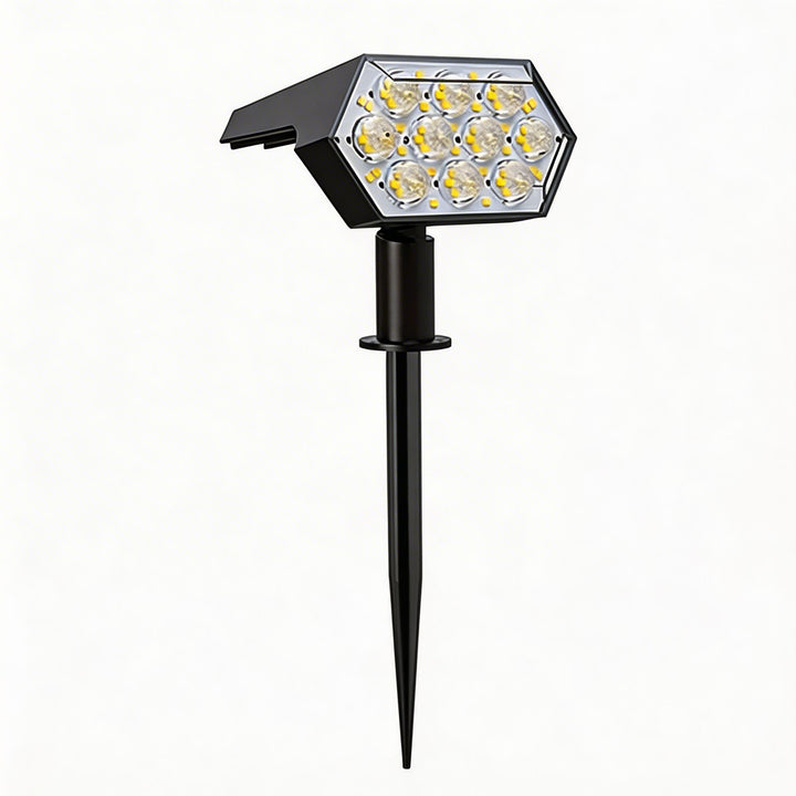 Solar Garden Lights 92 LED Adjustable Waterproof Solar Spot Light with 3 Brightness Modes for Outdoor Use