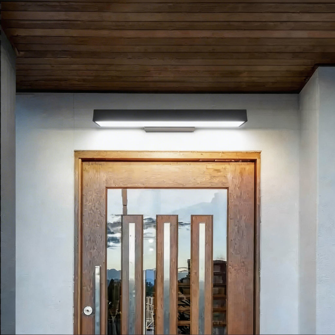 Modern Waterproof Outdoor Wall Light Stainless Steel Adjustable LED Design for Exterior Use