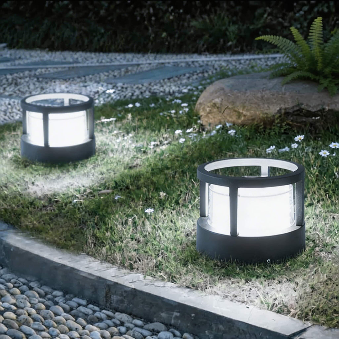 Waterproof Modern Outdoor Pillar Light Aluminum Wall Mounted 7W LED for Garden Pathway Villa Gate