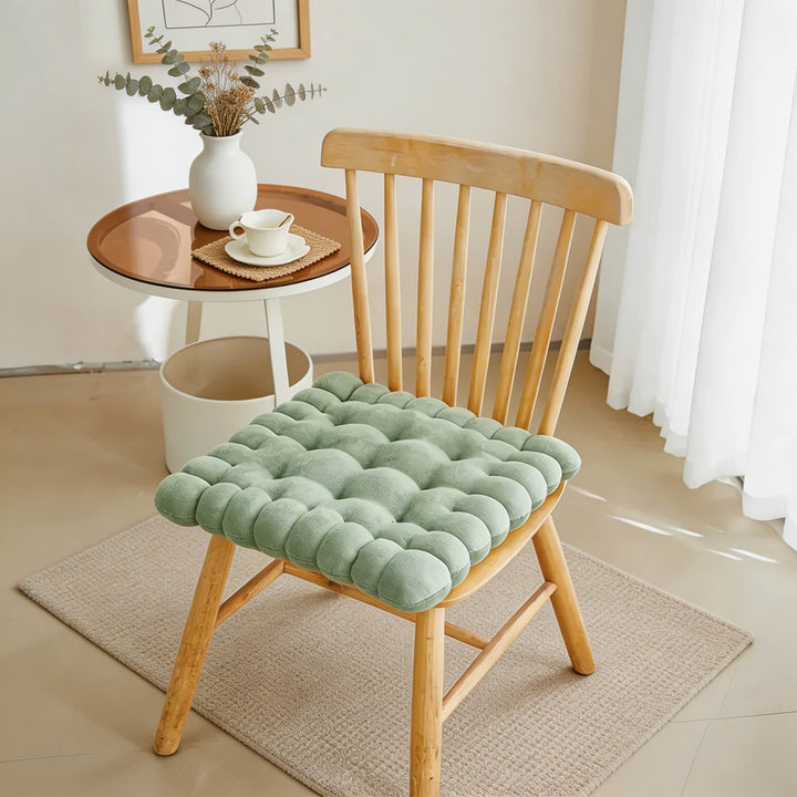 Biscuit Shape Decorative Pillow Plush Cushion Soft Chair Seat Pad for Comfort and Support