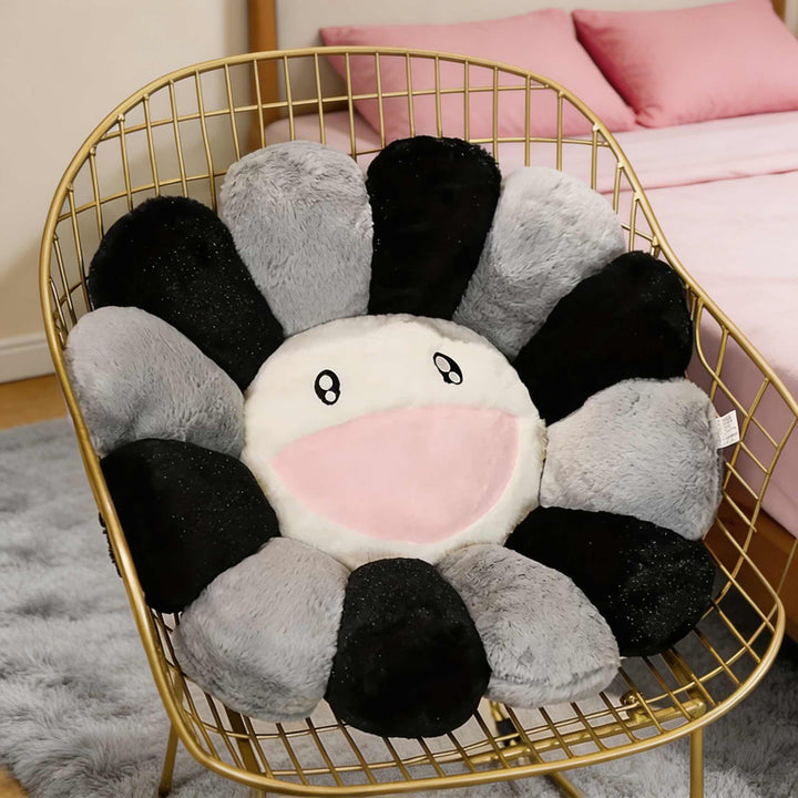 Cute Sunflower Decorative Pillow Plush Cushion for Home and Office Comfort