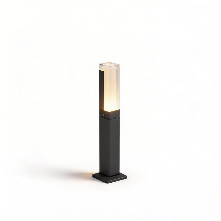 Outdoor Path Lights Waterproof LED Garden Lighting Modern Aluminum Square Design