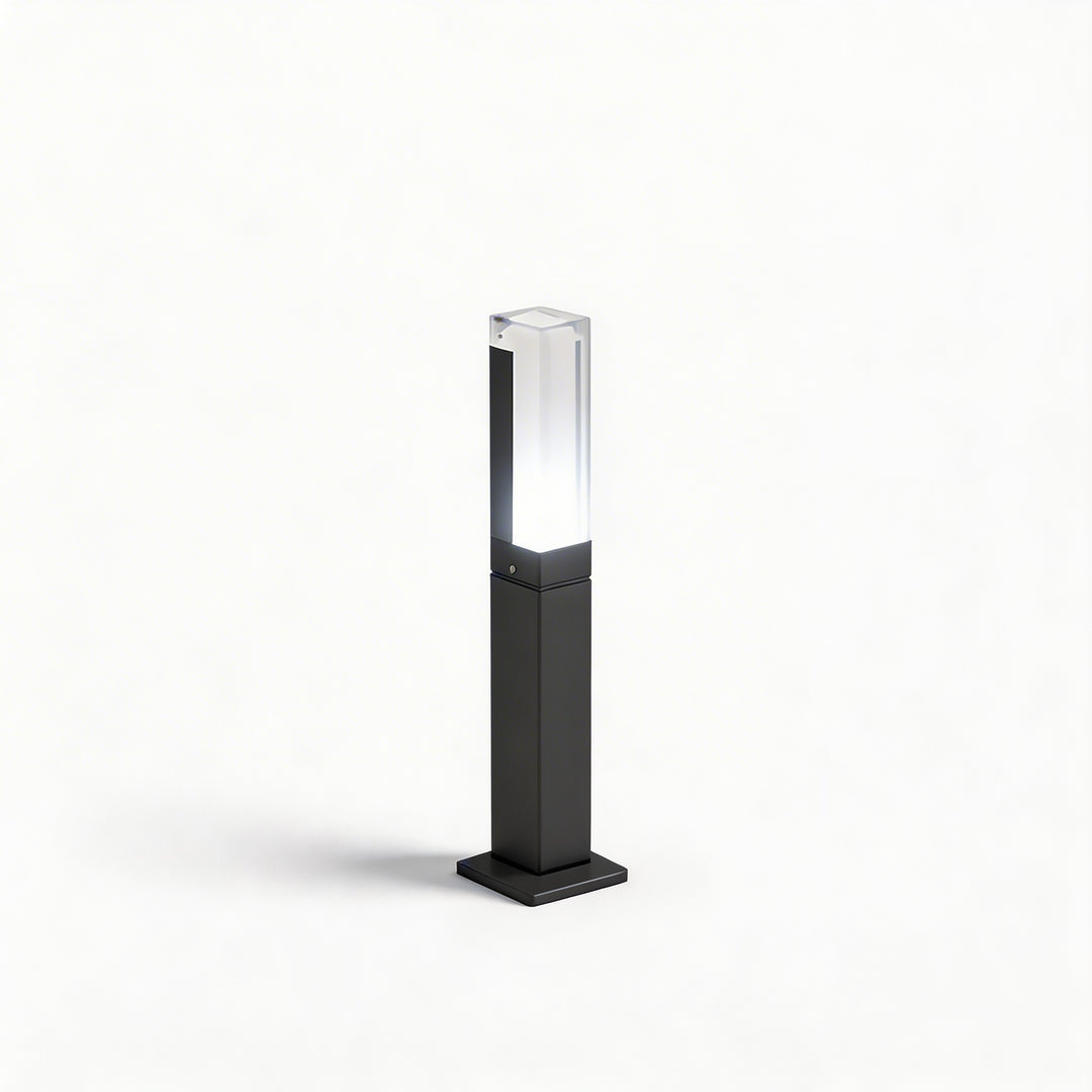 Outdoor Path Lights Waterproof LED Garden Lighting Modern Aluminum Square Design