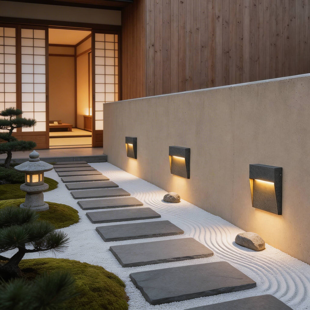 Outdoor Wall Lights Waterproof LED Step Light for Garden and Stair Safety