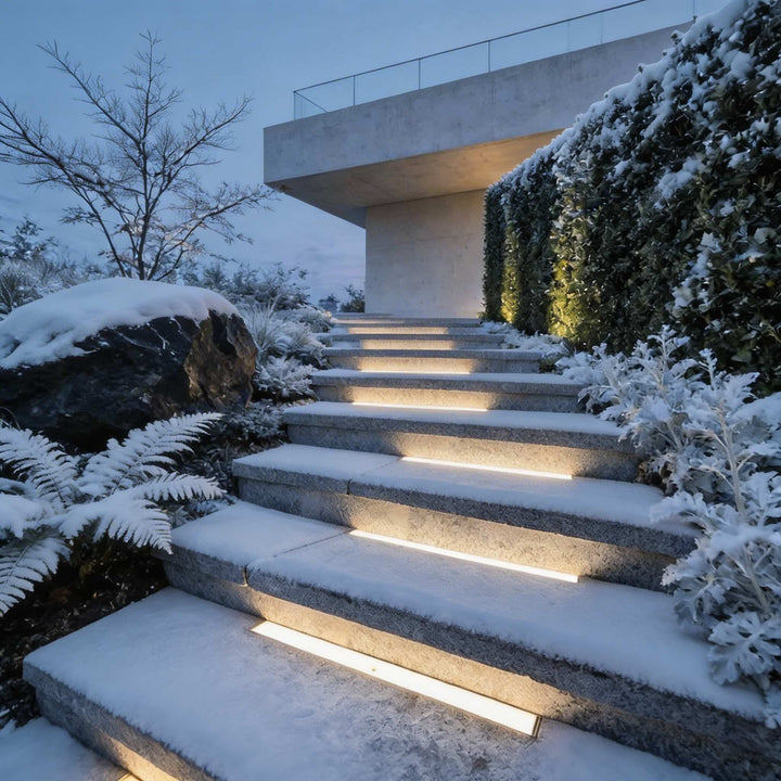 Outside Lights Waterproof In-ground Linear LED Garden Lighting 12W