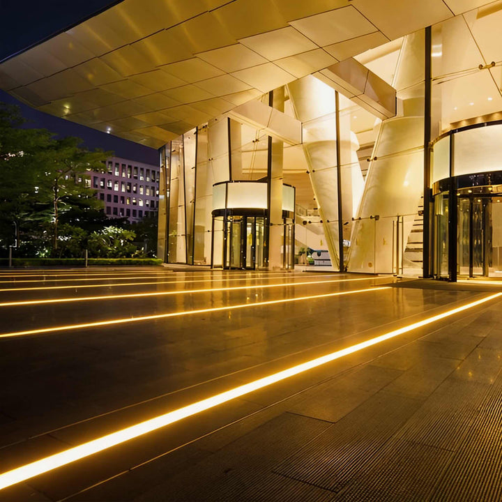 Outside Lights Waterproof In-ground Linear LED Garden Lighting 12W