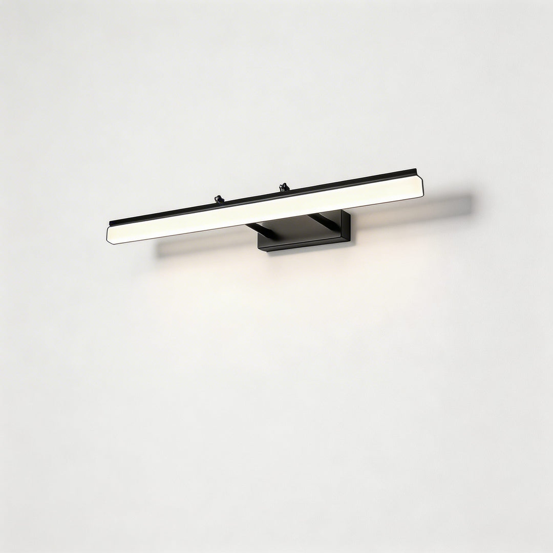 Gold Bathroom Vanity Light Bar Adjustable Stainless Steel 3-Colour Acrylic