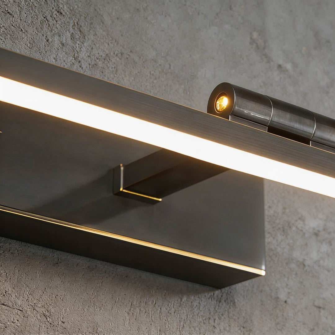 Rotatable LED Vanity Light Bar for Bathroom Mirror - Adjustable Acrylic Shade
