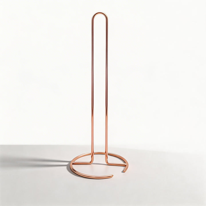 Durable Iron Tissue Roll Holder for Kitchen and Office - Modern Design