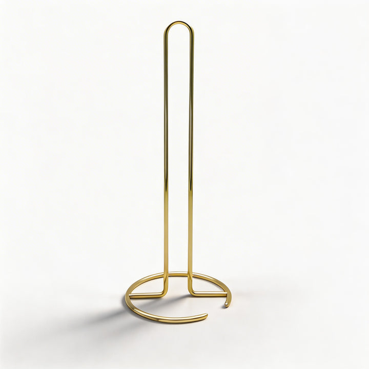 Durable Iron Tissue Roll Holder for Kitchen and Office - Modern Design
