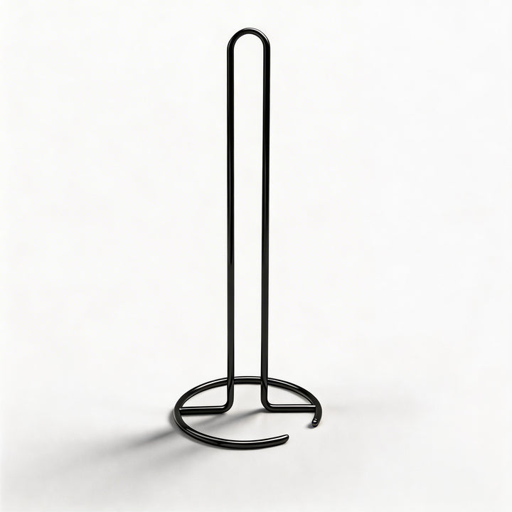 Durable Iron Tissue Roll Holder for Kitchen and Office - Modern Design
