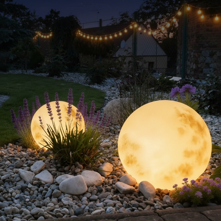 Modern Solar Garden Light Ball Design Waterproof LED Outdoor Light for Landscape Illumination
