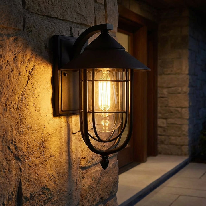 Modern Outdoor Wall Light Waterproof LED Motion Sensor Wall Mounted Durable for Courtyard and Balcony