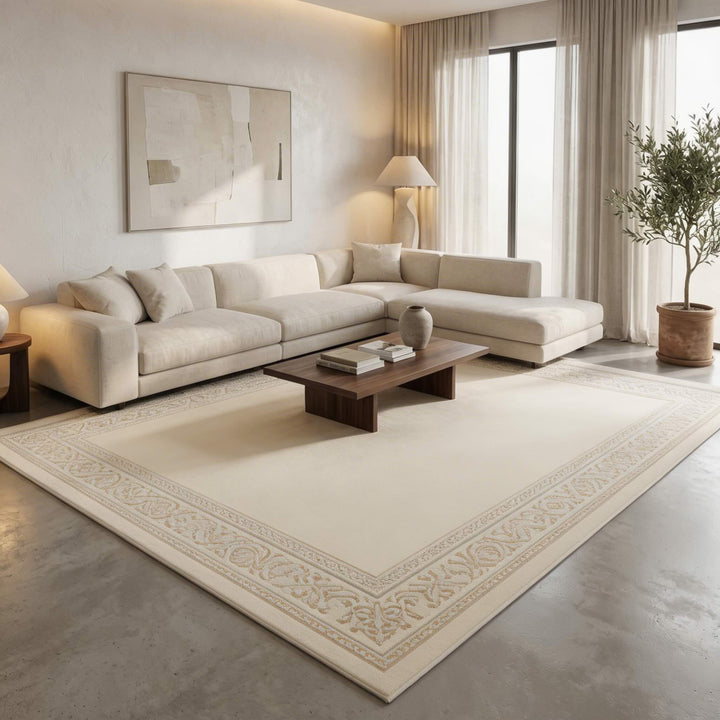 Soft Plush Bohemian Area Rug Non-Slip Thickened Mat for Living Room Bedroom Kitchen