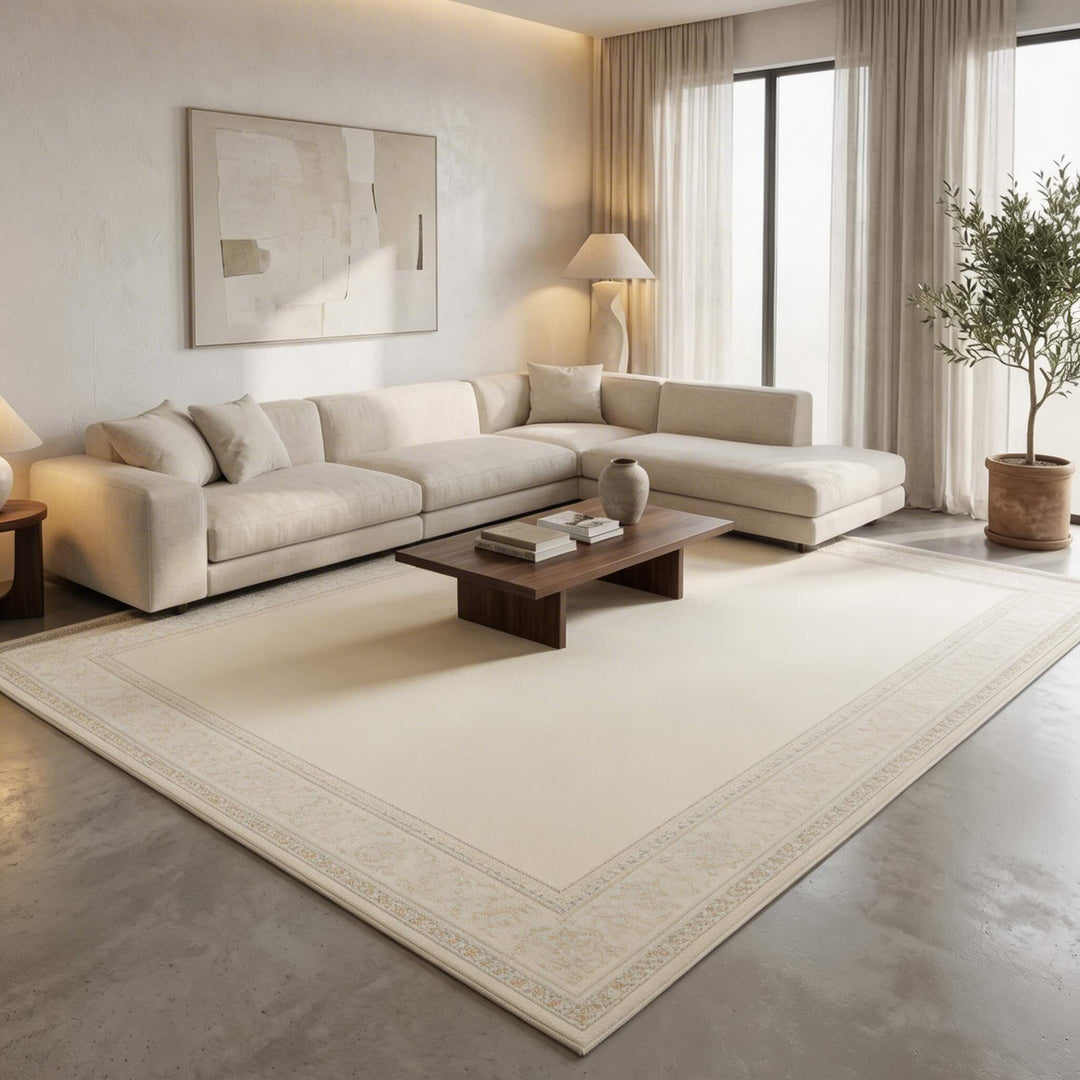 Soft Plush Bohemian Area Rug Non-Slip Thickened Mat for Living Room Bedroom Kitchen