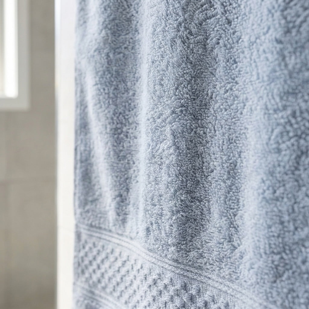Soft Cotton Bath Towel 31.9" × 71.7" High Absorbency Multipurpose Use for Hotel and Bathroom