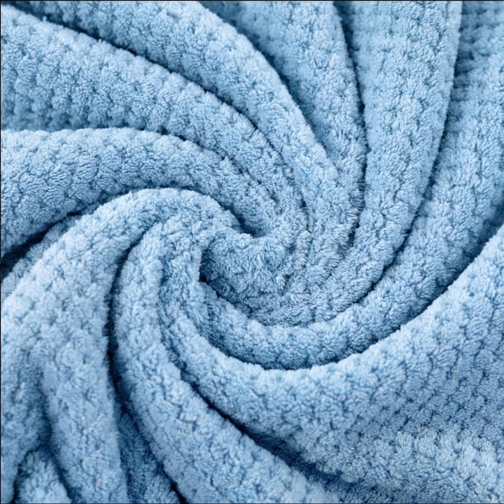 Large Quick Dry Bath Towel Coral Fleece Thickened Absorbent Soft Household Essential