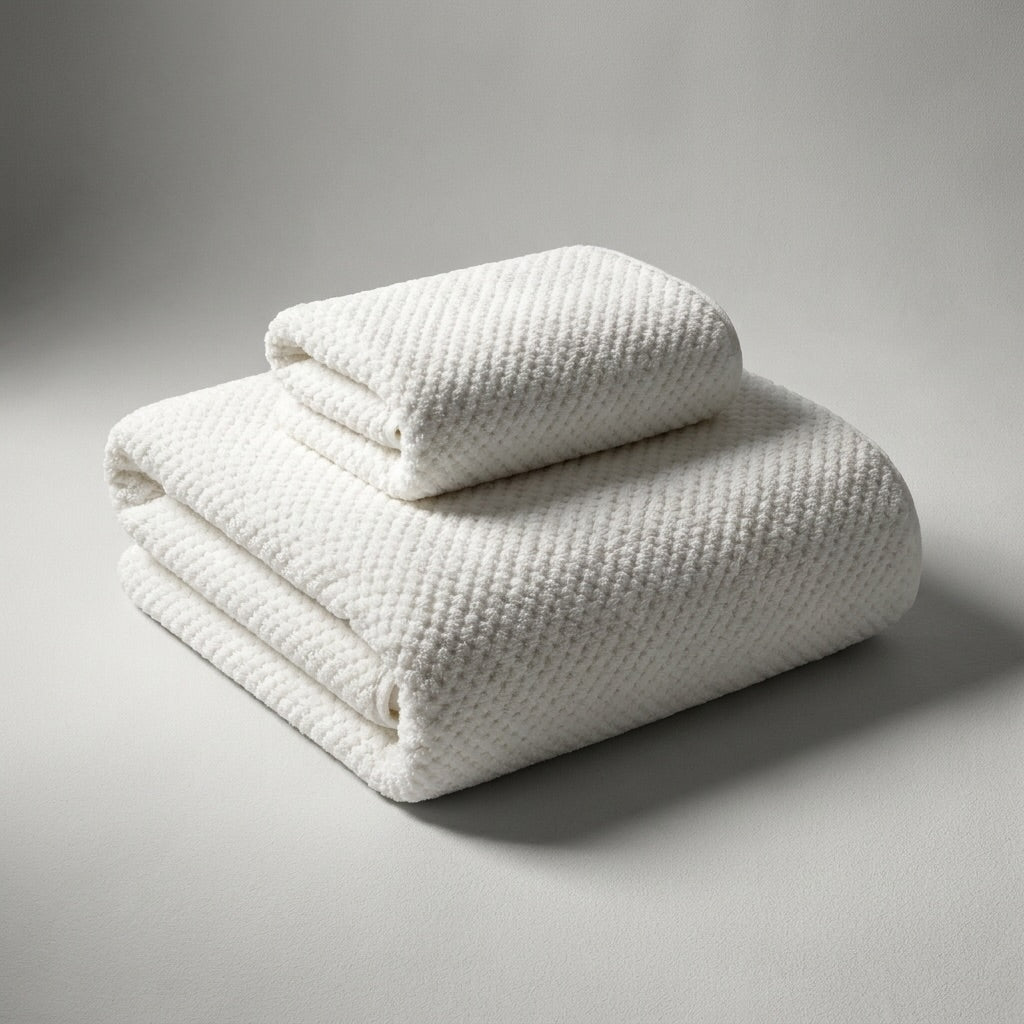 Large Quick Dry Bath Towel Coral Fleece Thickened Absorbent Soft Household Essential