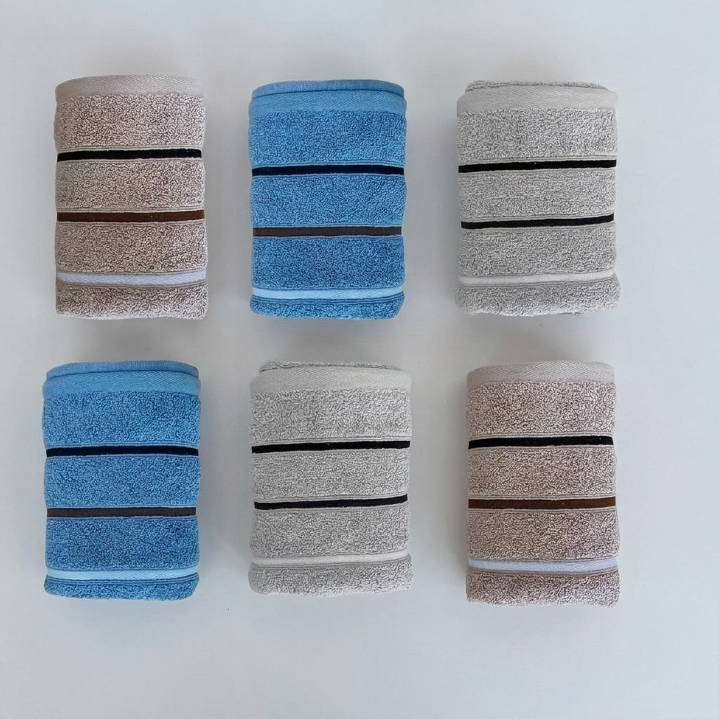 Quick Dry Bath Towels Set for Adults and Kids Soft Lightweight Absorbent 100% Cotton  29.9 in × 59.8 in