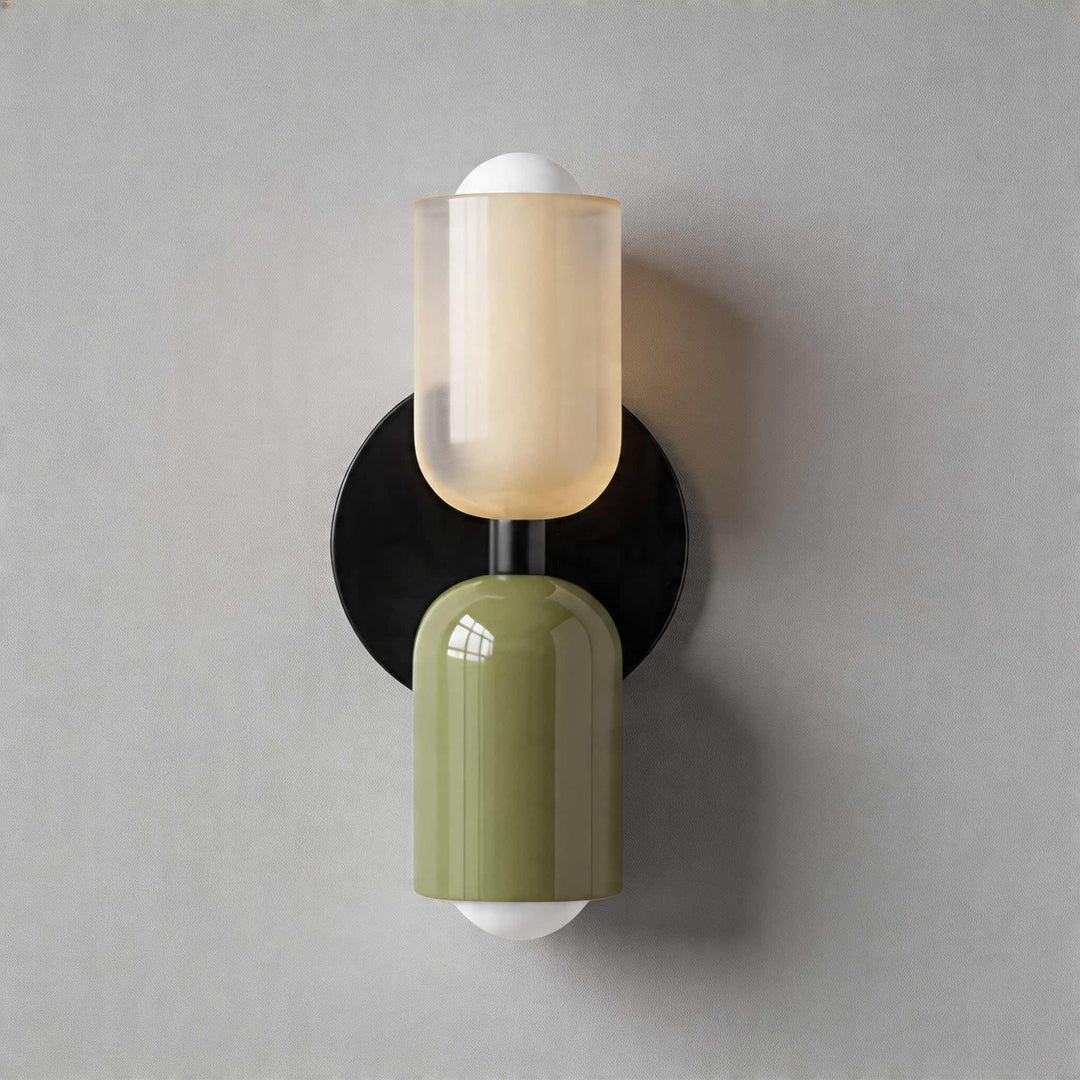 Modern Nordic Wall Light Wall Mounted Double Head Painted Iron Dimmable E26 LED Compatible