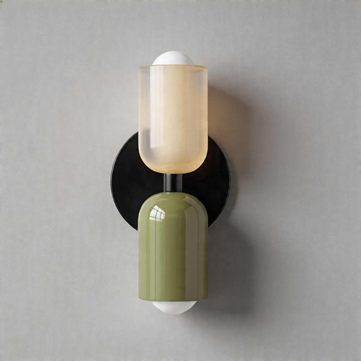 Modern Nordic Wall Light Wall Mounted Double Head Painted Iron Dimmable E26 LED Compatible