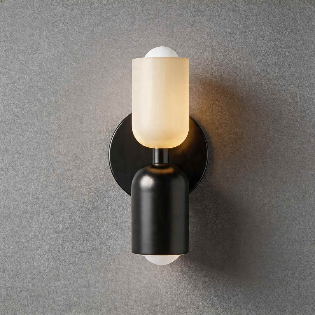 Modern Nordic Wall Light Wall Mounted Double Head Painted Iron Dimmable E26 LED Compatible