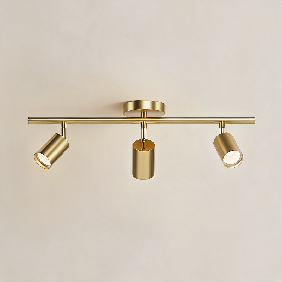Modern Ceiling Light Adjustable Flush Mount Metal Chandelier with Customisable Spotlights