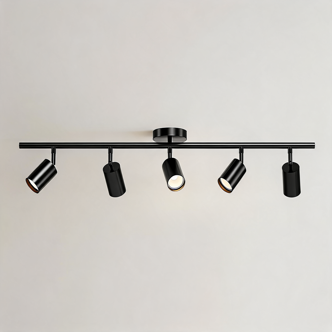 Modern Ceiling Light Adjustable Flush Mount Metal Chandelier with Customisable Spotlights