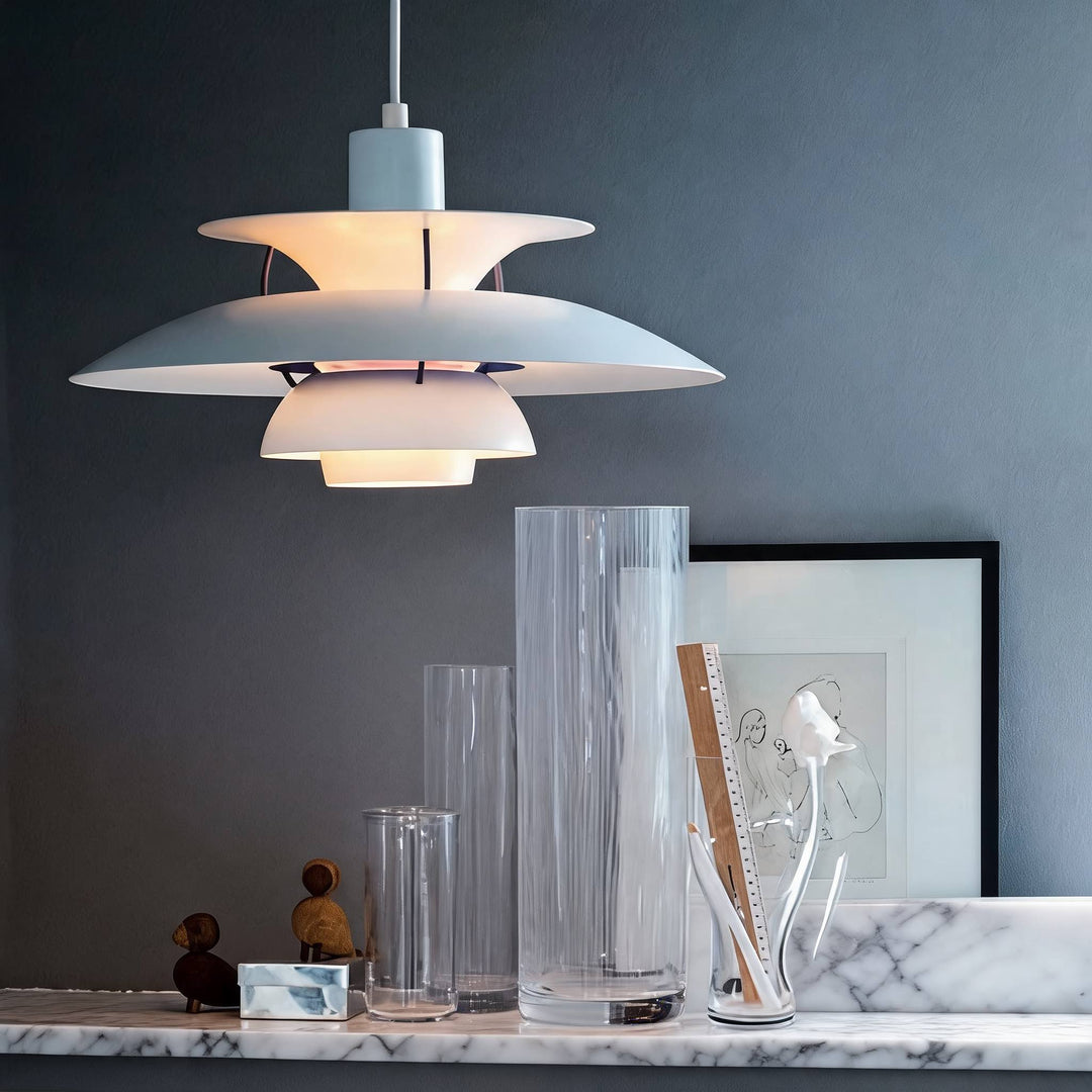 Modern Pendant Lamp Hanging Metal Light Fixture LED 1 Lamp 110V-240V