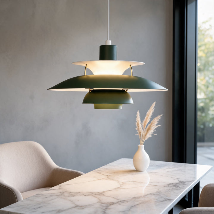Modern Pendant Lamp Hanging Metal Light Fixture LED 1 Lamp 110V-240V