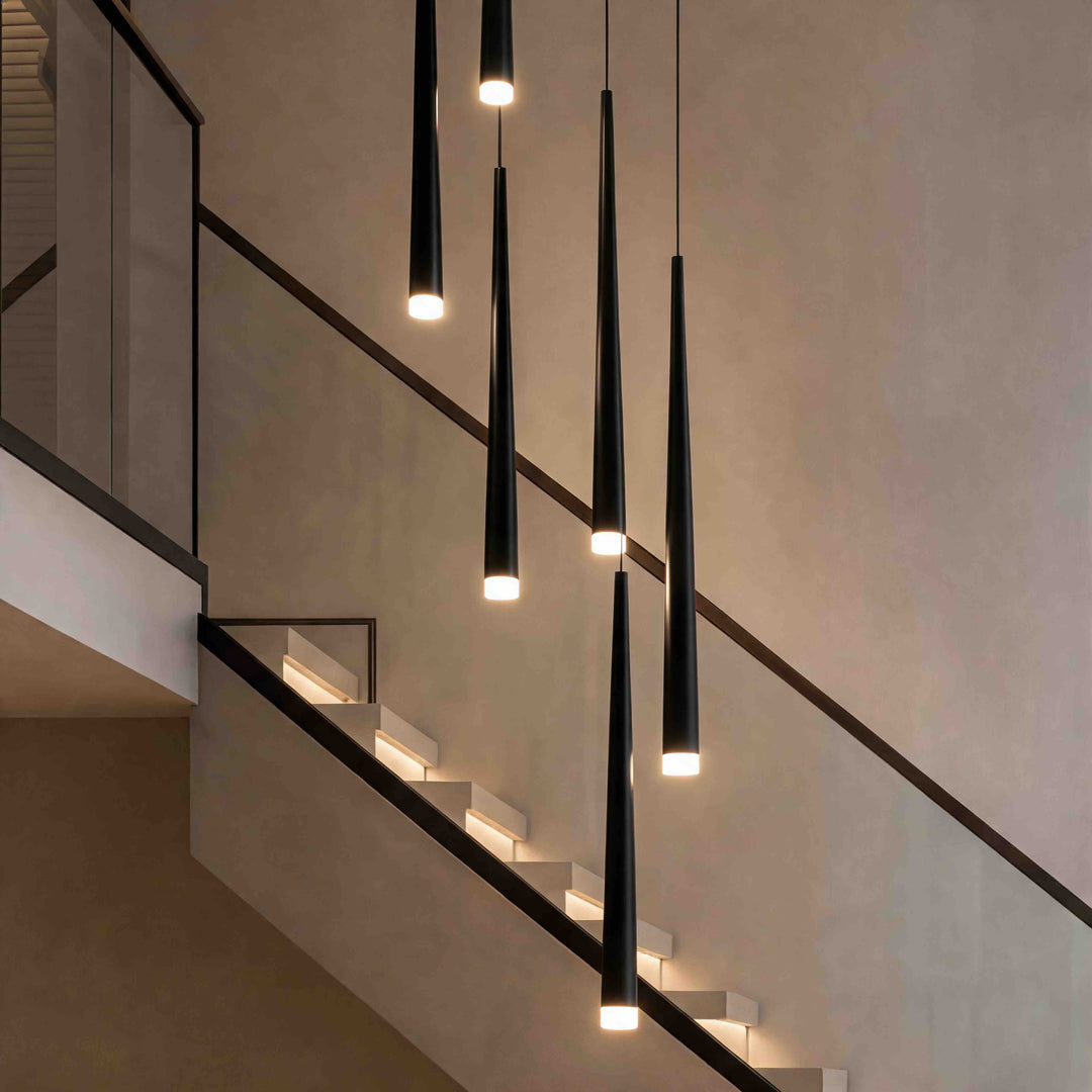 Modern Nordic Ceiling Light Adjustable Flush Mount Iron Acrylic Dimmable LED 6-68 Heads