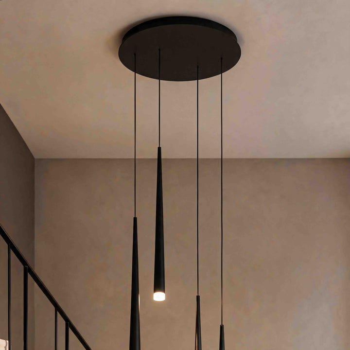 Modern Nordic Ceiling Light Adjustable Flush Mount Iron Acrylic Dimmable LED 6-68 Heads