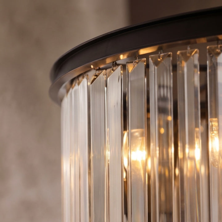 Modern Black Chandelier Pendant Light Adjustable Metal K9 Crystal 15 Lights for Elegant Illumination