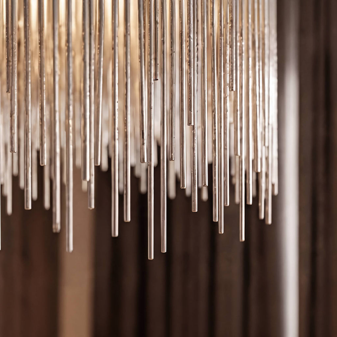 Modern Chandelier Light Adjustable Hanging Aluminum LED Pendant Fixture for Dining Room