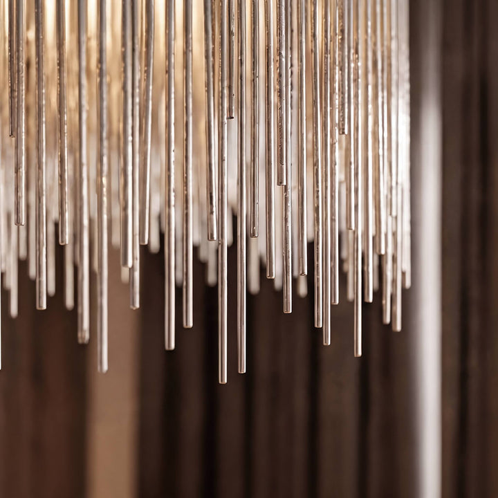 Modern Chandelier Light Adjustable Hanging Aluminum LED Pendant Fixture for Dining Room