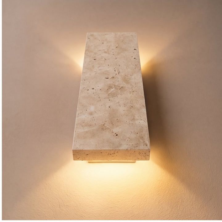 Modern Wall Light Outdoor Wall Sconce Wall Mounted Natural Stone Dimmable LED IP65