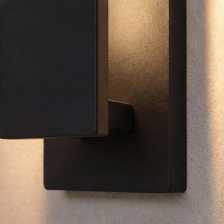 Modern Outdoor Wall Light Wall Mounted Weatherproof Aluminum LED Adjustable Design