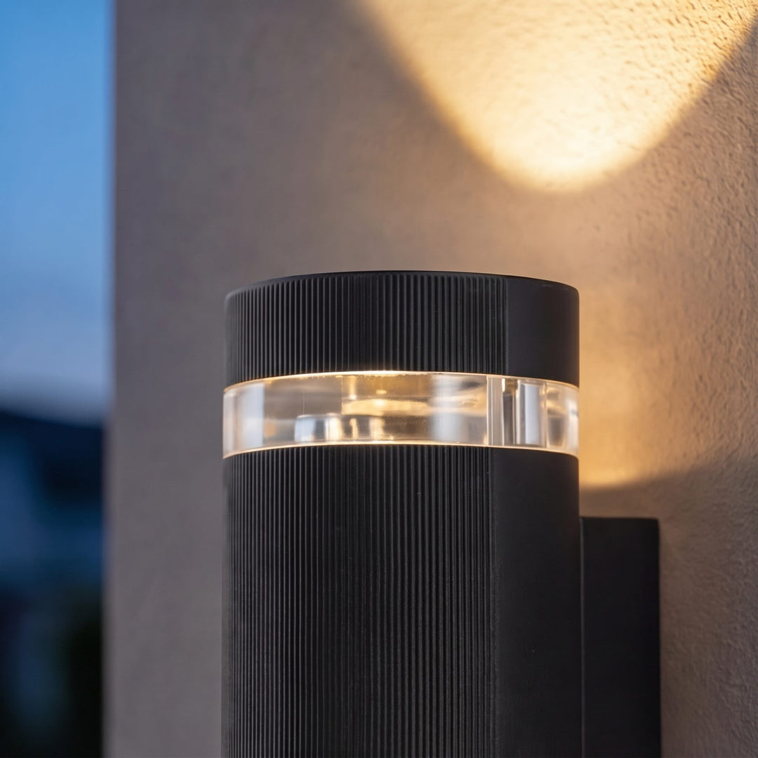 Modern Up Down Outdoor Wall Light Sconce Waterproof Aluminum LED 12W Warm White 3000K