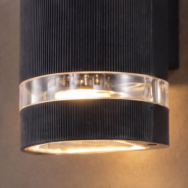 Modern Up Down Outdoor Wall Light Sconce Waterproof Aluminum LED 12W Warm White 3000K