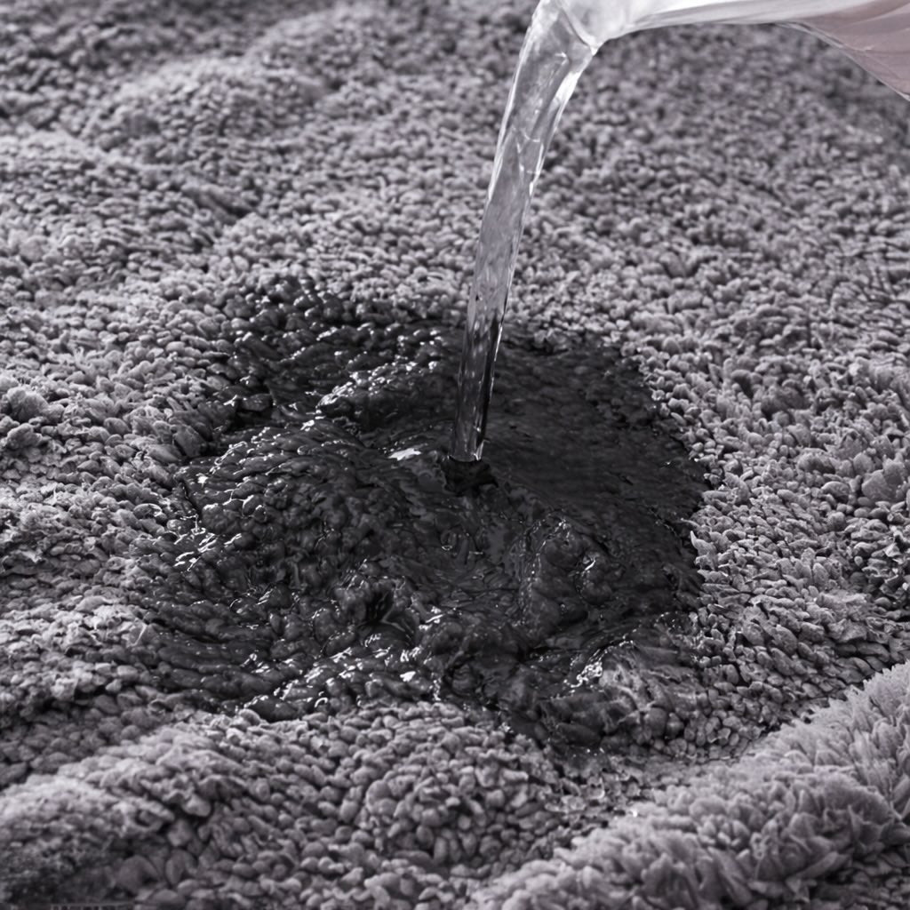 Modern Non-Slip Bath Mat Thick Microfibre Water-Resistant Bathroom Rug for Enhanced Safety