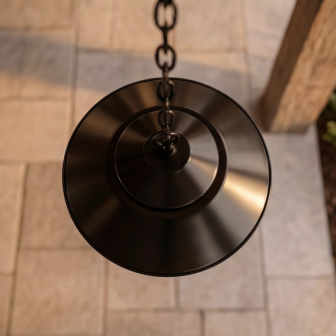 Vintage Rustic Outdoor Hanging Pendant Light Adjustable Die-Cast Aluminum LED Waterproof